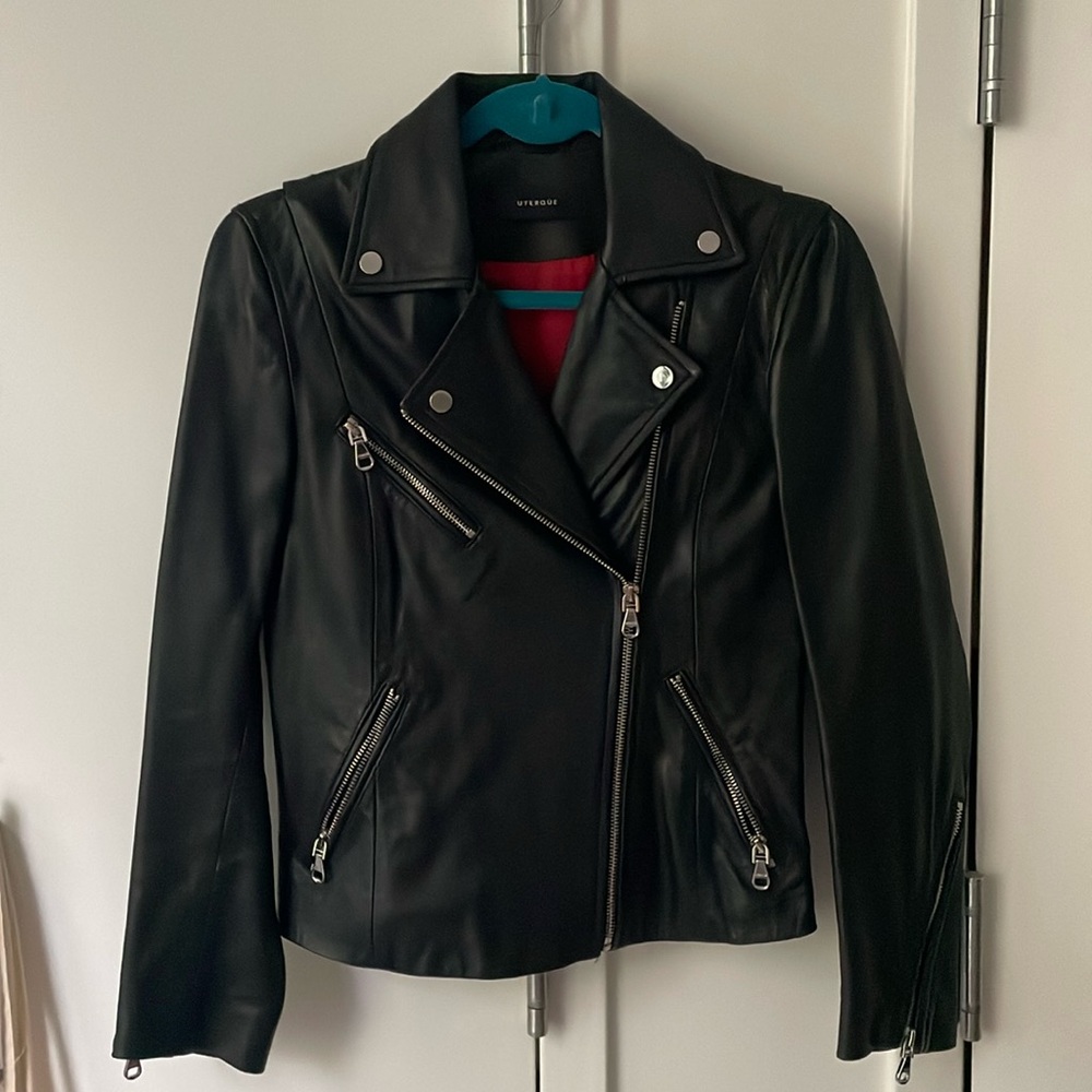 Leather jacket